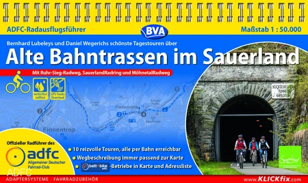 ADFC Radreiseführer "Alte Bahntrassen im Sauerland"