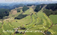 Luftbild Golfplatz Wittgensteiner Land