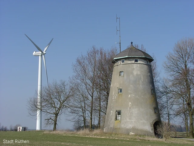 Alte Windmühle, Spitze Warte